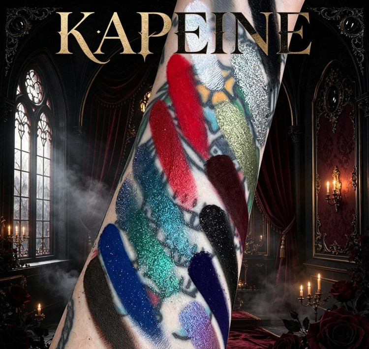 پالت سایهچشم ۱۶ رنگ گوتیک از برند K’apeine